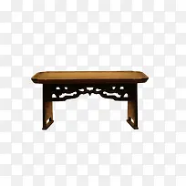 棕色古典木桌