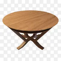 中式棕色木制圆形木桌