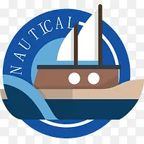 航海旅游logo设计