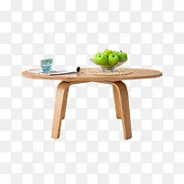 清新家具木质圆桌