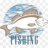 矢量图鱼创意手绘