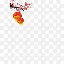 春节装饰红灯笼高清免抠图素材