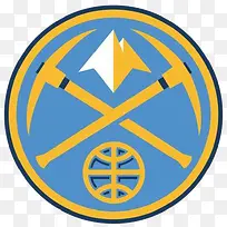 NBA丹佛掘金队标志设计