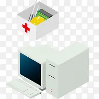 老式台式电脑