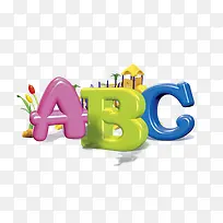 abc  艺术字