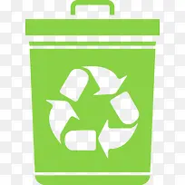 绿色环保回收垃圾桶