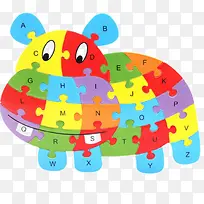 儿童识字拼图
