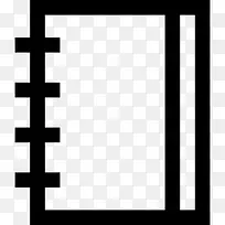 笔记本的像素图标