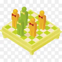 卡通跳棋