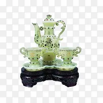 玉质茶具