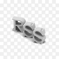 3D立体字母RSS