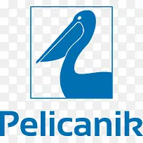 Pelicanik标志矢量图