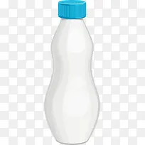 白色饮料瓶子