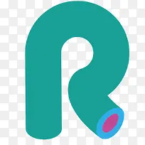艺术字母 R