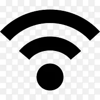 WiFi低信号的符号图标