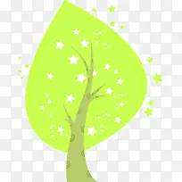 创意卡通树
