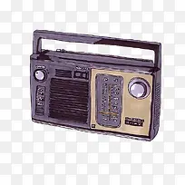复古古老收音机