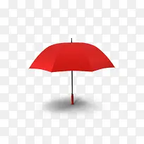 打开一把红雨伞