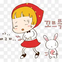 卡通人物 卡通女孩