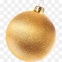 圣诞节大气金色吊球