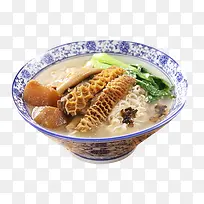 一碗牛杂青菜汤面