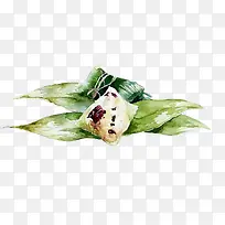 水彩粽子端午节手绘