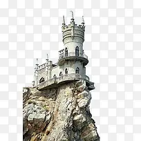 欧洲山崖城堡