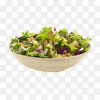 盘子里的蔬菜沙拉
