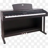 黑色电子钢琴实物