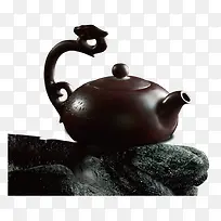 中国风艺术复古茶壶