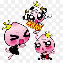 不开心的桃子公主