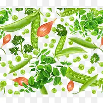 绿色健康食物豌豆