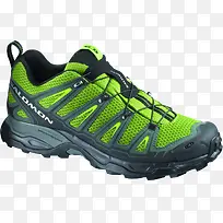 荧光绿登山运动鞋