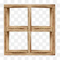 木质窗框