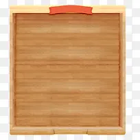 木质指示板