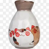 日式萌猫陶瓷酒杯