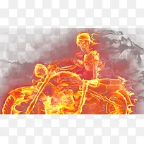 火焰骷髅人