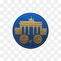 圆形勃兰登堡门纪念币
