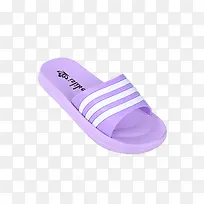 紫色防滑拖鞋