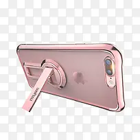 电镀粉色手机壳
