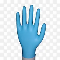 手套蓝色照片医疗医用手套PNG