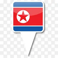 朝鲜图标