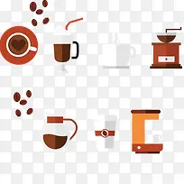 咖啡的制作元素