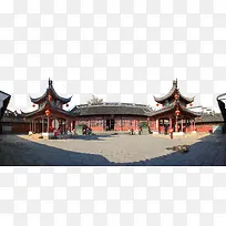 古典南京徽州中国夫子庙PNG