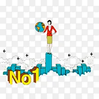世界NO1矢量