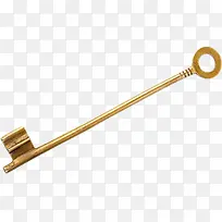细长的黄金锁匙