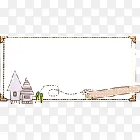 建筑边框