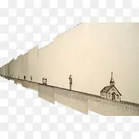 城墙素描