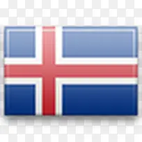 冰岛旗帜