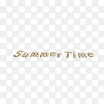 summer time字体